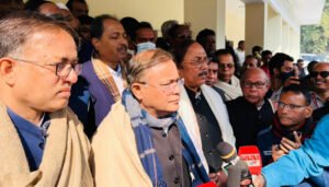 আমাদের সমাবেশে বিএনপি গ্রেনেড বোমা মেরেছে আমরা তাদের নিরাপত্তা দেই তথ্যমন্ত্রী