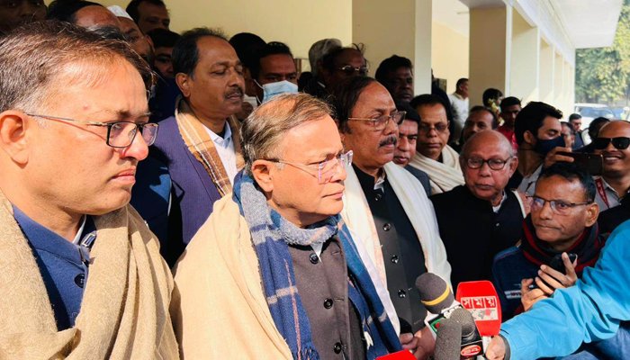 আমাদের সমাবেশে বিএনপি গ্রেনেড বোমা মেরেছে আমরা তাদের নিরাপত্তা দেই তথ্যমন্ত্রী