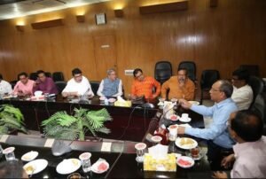 রাবি ভিসির সঙ্গে ভারতীয় প্রতিনিধি দলের সাক্ষাৎ