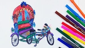 সেই রিকশাচালককে দেখতে হাসপাতালে জেলা প্রশাসক